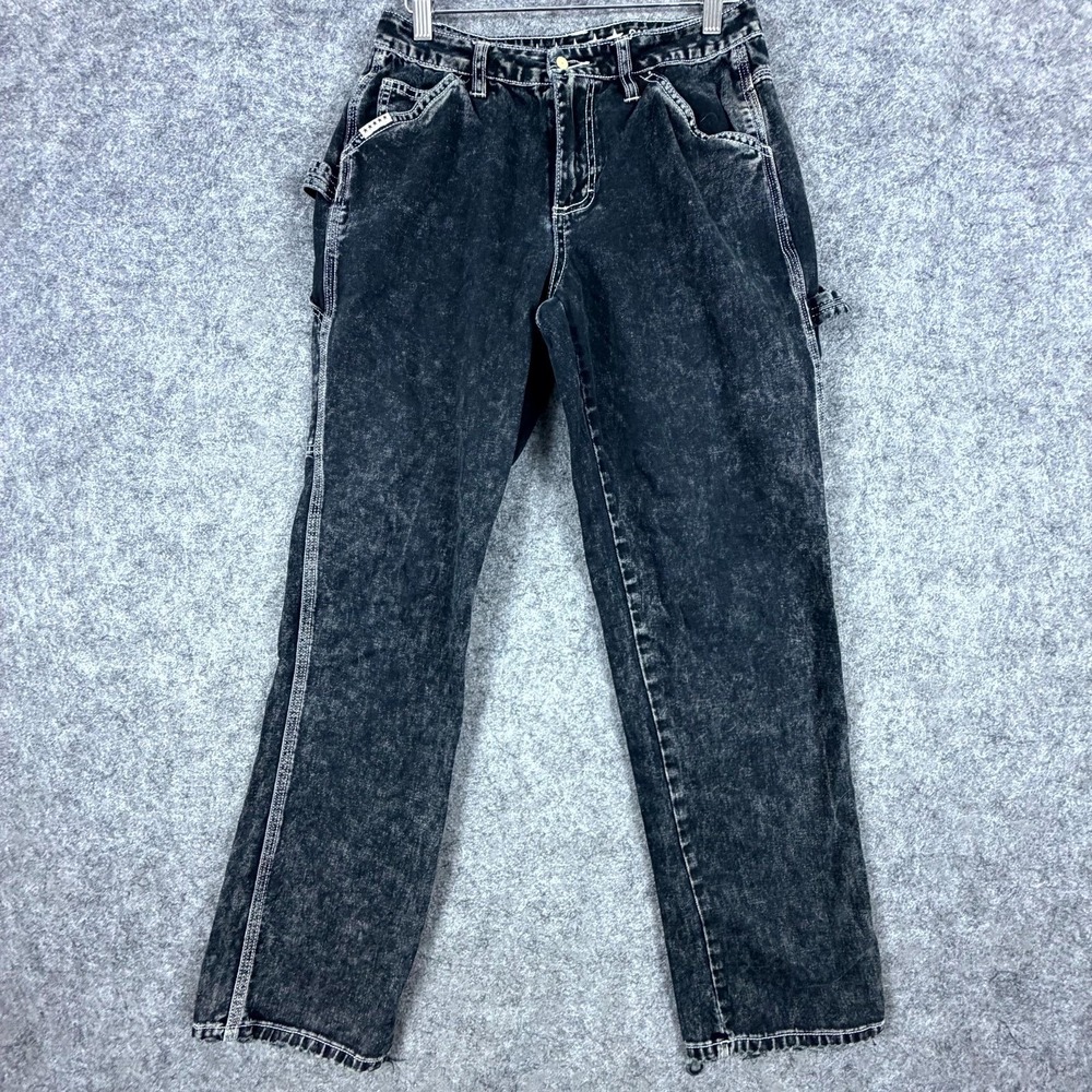 Fivestar General California Carpenter Jeans Womens 1/25‎ Gray Acid Wash Skater